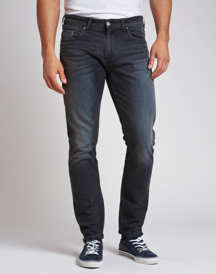 Diesel Men's Charcoal Slim-Fit Jeans – Modern Edge in Dark Grey